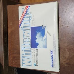 Vintage 1980 White Wings Paper Airplane Assembly Kit